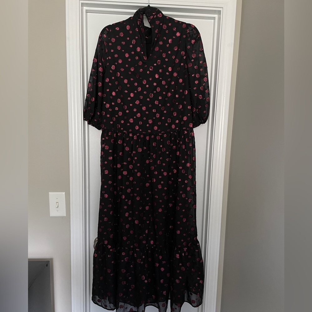 Zara Polka Dot Shift Dress